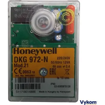Řídící a zapalovací automatika Honeywell-Satronic (Resideo) DKG 972-N, mod.21, Ts 10s