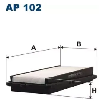 Vzduchový filtr FILTRON Vzduchový filtr AP 102
