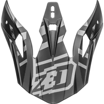 Helma na motorku kšilt pro přilby X1.9 a X1.9D, ZED (černá matná/šedá)