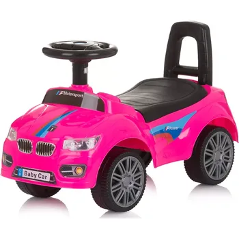 Odrážedlo Chipolino odrážedlo auto s melodiemi Sprinter – Pink