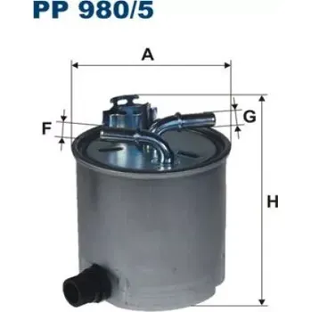 Palivový filtr FILTRON Palivový filtr PP 980/5