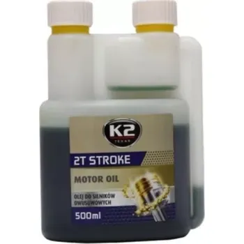 Motorový olej K2 2T STROKE ZELENÝ 500ml