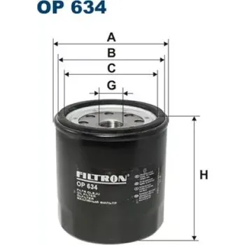 Olejový filtr FILTRON Olejový filtr OP 634