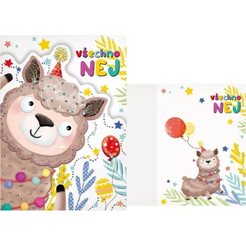 MFP mCN-822 Přání k narozeninám lama vše nej