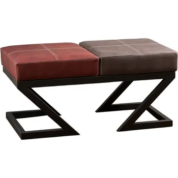 Taburet Taburet BRDA 92 cm burgundská červená/antracit