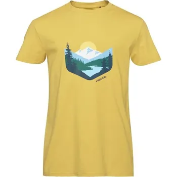 Pánské tričko Pánské triko Head BREAKER M Žlutá, Mix