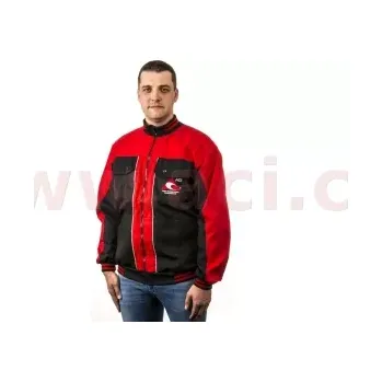 pracovní bunda * bunda montérková černočervená PREMIUM (vel. 64)