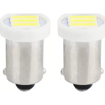 Autožárovka AMIO LED žárovky STANDARD BA9s 3xSMD 7020 12V