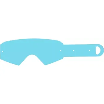 Příslušenství k helmě na motorku strhávací štít plexi pro brýle ETHEN řady 05, Q-TECH (50 vrstev v balení, čiré)