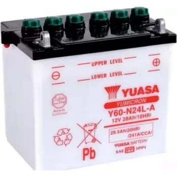Motobaterie YUASA Y60-N24L-A 12V 29,5Ah 241A