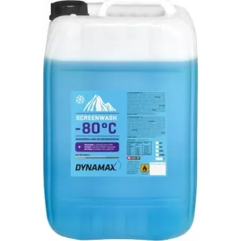 Směs do ostřikovače DYNAMAX SCREENWASH -80 CITRON 25L