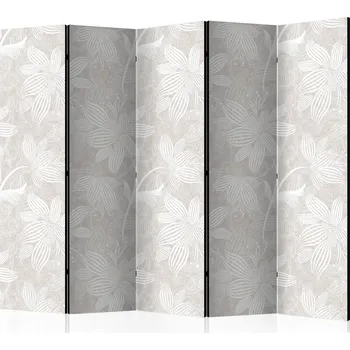 Paraván Paraván - Květinové prvky II Velikost: 225x172 cm, Provedení: Oboustranný