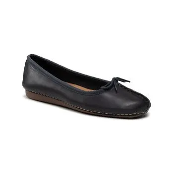 Dámské baleríny Baleríny Clarks Freckle Ice 203529324 Tmavomodrá 36