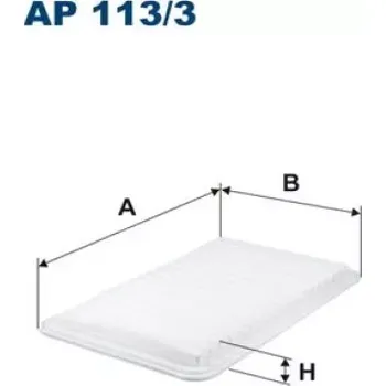 Vzduchový filtr FILTRON Vzduchový filtr AP 113/3