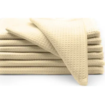 BELUTO Ručník do sauny vaflový - krémový 70x140cm