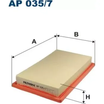 Vzduchový filtr FILTRON Vzduchový filtr AP 035/7