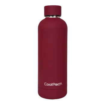 Školní batoh CoolPack termoláhev Bonet, 500 ml, nerez, tmavě červená