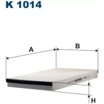 Kabinový filtr FILTRON Kabinový filtr K 1014