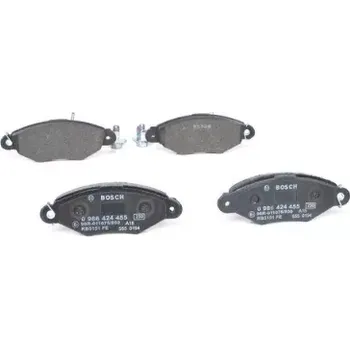 Brzdová destička BOSCH Sada brzdových doštiček 0 986 424 455