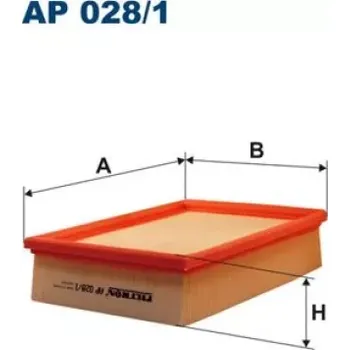 Vzduchový filtr FILTRON Vzduchový filtr AP 028/1