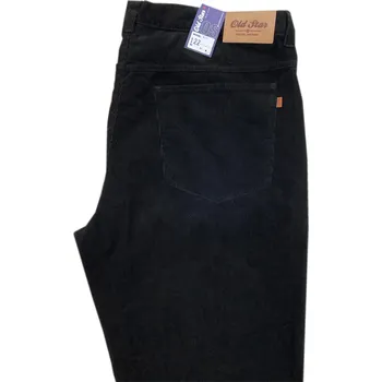 Pánské kalhoty Pánské kalhoty manšestrové - v nadměrné velikosti 0153 Tmavě modrá