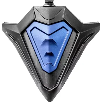 Auto-moto kryt bradová ventilace pro přilby COMMANDER, AIROH (vel. L, modrá)