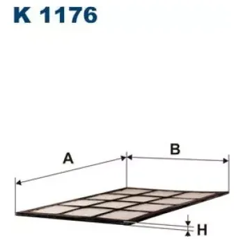 Kabinový filtr FILTRON Kabinový filtr K 1176