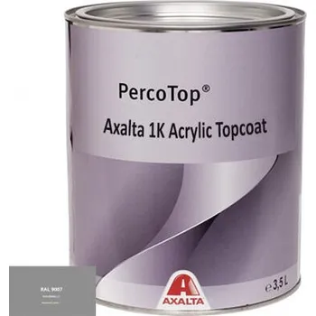 barva na kov Akrylátová 1K barva Axalta RAL 9007 5°lesku stupeň lesku Lesk