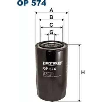 Olejový filtr FILTRON Olejový filtr OP 574
