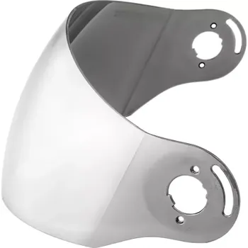 Příslušenství k helmě na motorku plexi pro přilby C30, ZED (zrcadlové chromové, dlouhé)