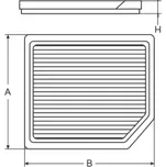 SCT Germany Kabinový filtr SAK 166
