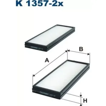 Kabinový filtr FILTRON Kabinový filtr K 1357-2x