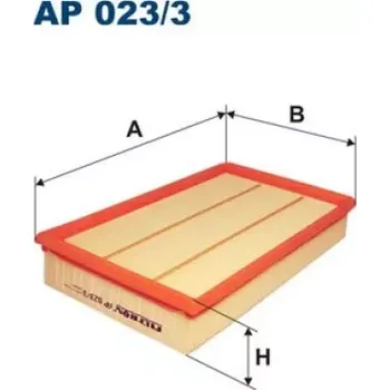 Vzduchový filtr FILTRON Vzduchový filtr AP 023/3