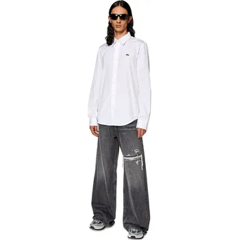 Pánská košile DIESEL S-BENNY-A KOŠILE S DLOUHÝM RUKÁVEM 100 Velikost: 50