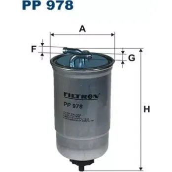 Palivový filtr FILTRON Palivový filtr PP 978