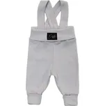 Esito (ušito v ČR) Rostoucí žebrované tepláčky Esito s kšandami - šedé