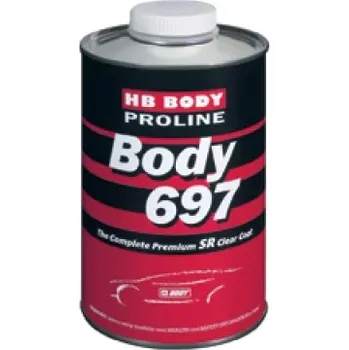 Autolak HB BODY 697 lak PROLINE HS SR 2:1 transparentní 1L