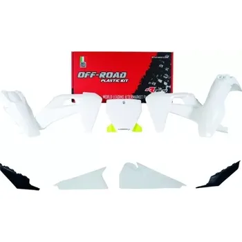 sada plastů Husqvarna, RTECH (bílo-žlutá, 7 dílů)