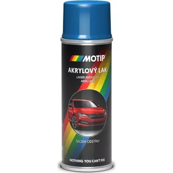 Silikonový sprej MOTIP Škoda modrá laser 200ml