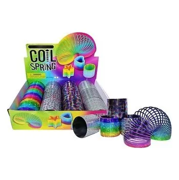 Set školních potřeb Sprężyna tęczowa metaliczna (12szt)