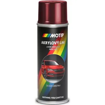 Silikonový sprej MOTIP Škoda červená solitaire metalická 200ml