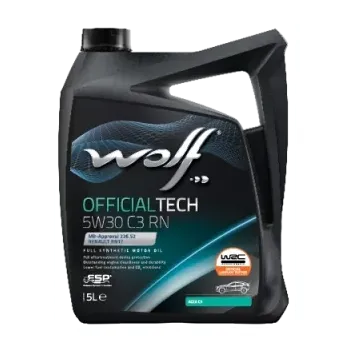 Motorový olej WOLF OFFICIALTECH 5W-30 C3 RN 5L