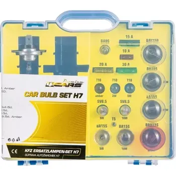 Autožárovka 4CARS SADA ŽÁROVEK H7 UNI SUPER KIT 19KS