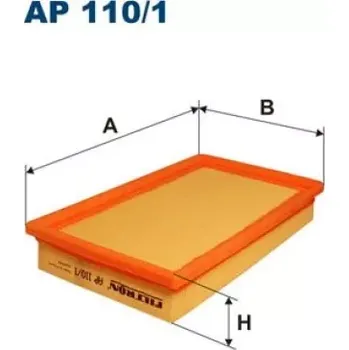 Vzduchový filtr FILTRON Vzduchový filtr AP 110/1