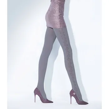 Dámské punčochy Punčochové kalhoty KNITTEX - PEPPER 50 DEN Barva: GREY, Velikost: 4-L