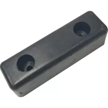 Gumový doraz na kamion - délka 20 cm, šířka 5,2 cm, výška 6 cm