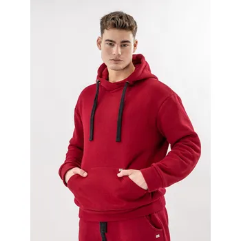 Pánská mikina Pánská mikina VSB CLASSIC bordó, VELIKOST M