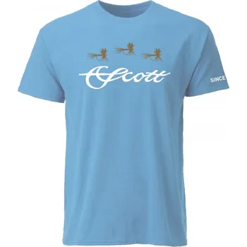 Umělá nástraha Scott 3 Adams on Lt.Blue T-shirt Varianta: 3 Adams on Lt.Blue T-shirt XL