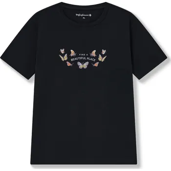 Dámské tričko Dámské tričko - Wolf D2522, černá Barva: Černá, Velikost: 3XL