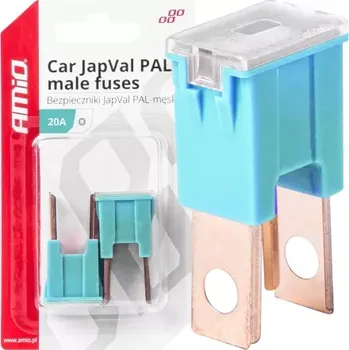 Autopojistky AMIO Pojistky JAPVAL PAL O malá 20A -03396